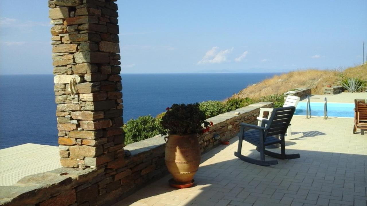 Villa Au Paradis Bleu Melissaki Exterior foto